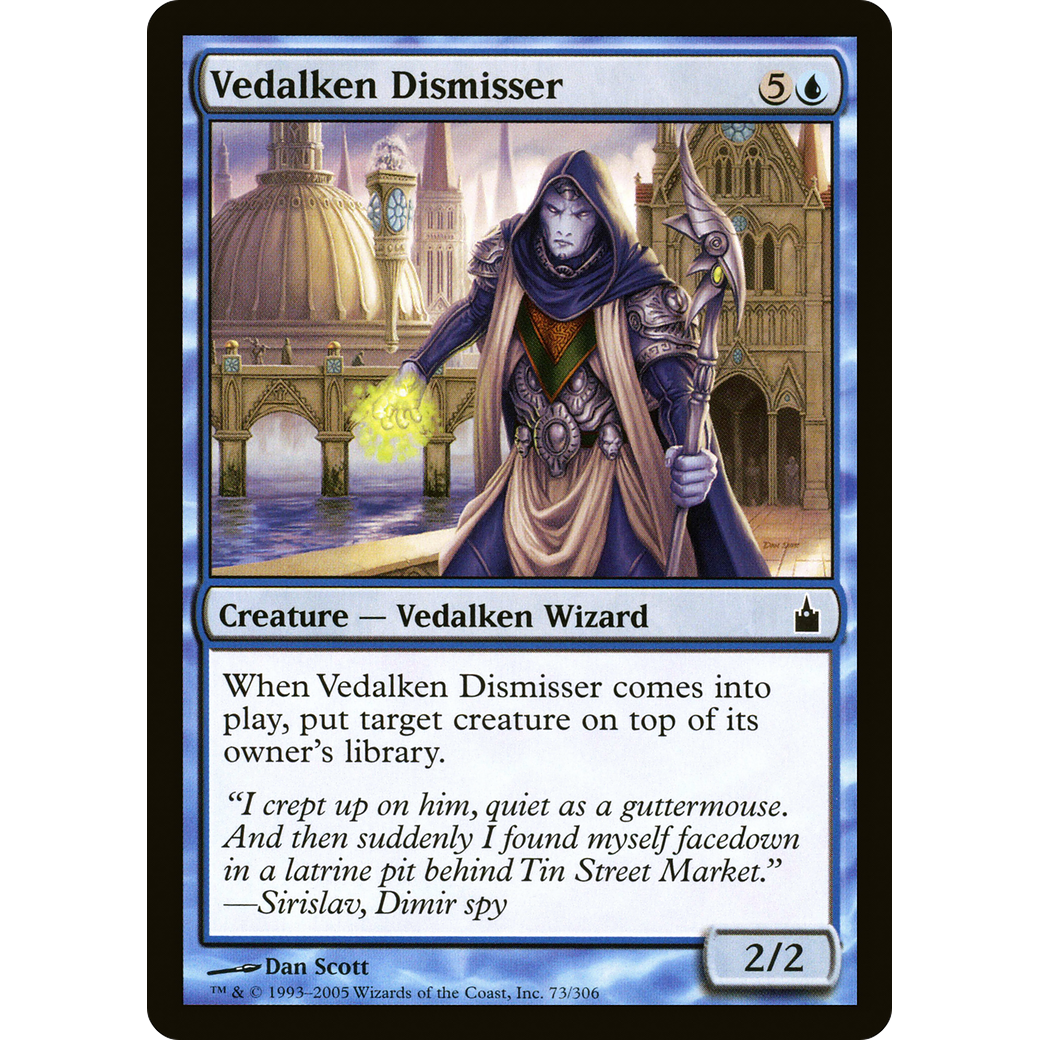 Vedalken Dismisser (RAV-073) - Ravnica: City of Guilds