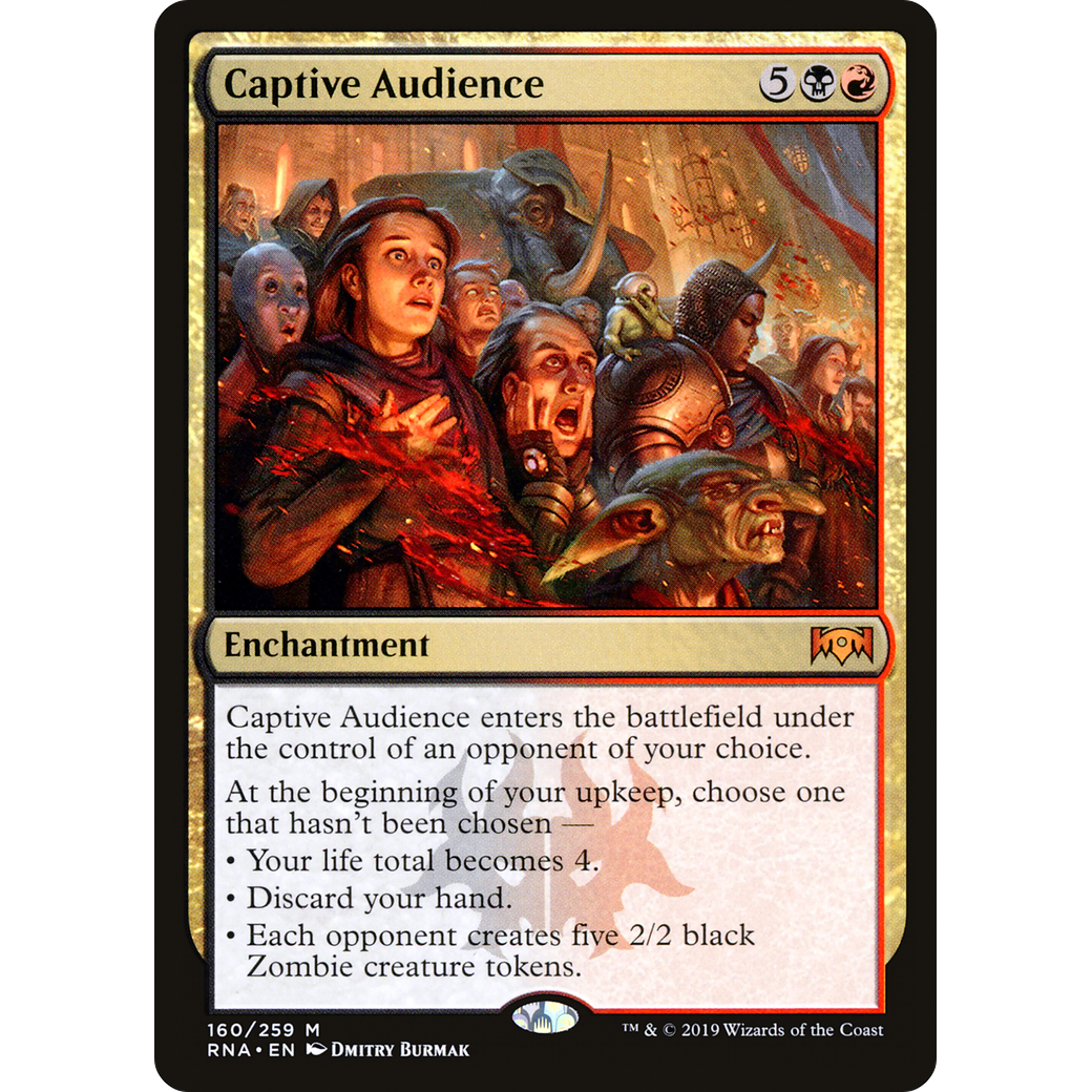 Captive Audience (RNA-160) - Ravnica Allegiance Foil