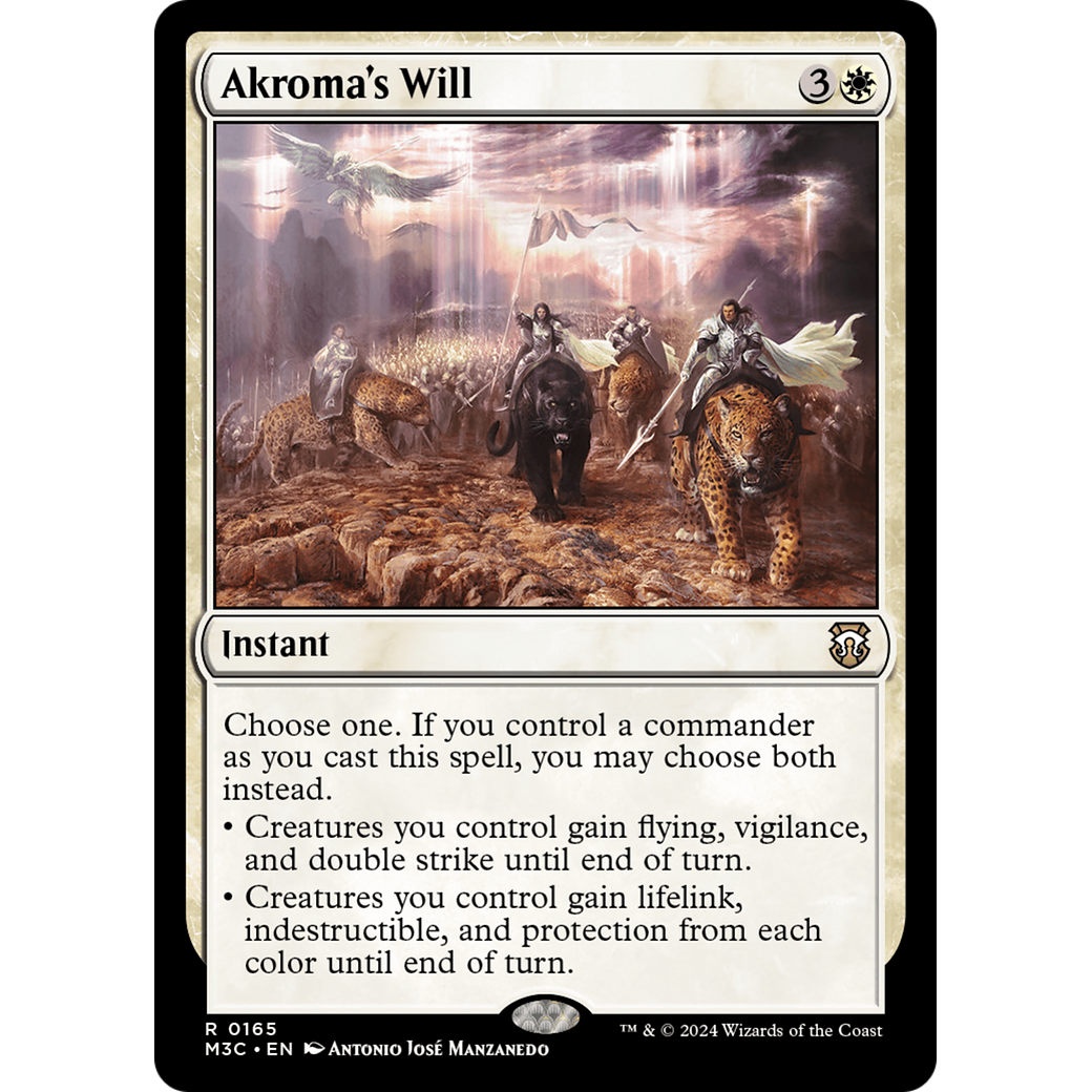 Akroma's Will (M3C-165) - Modern Horizons 3 Commander Foil