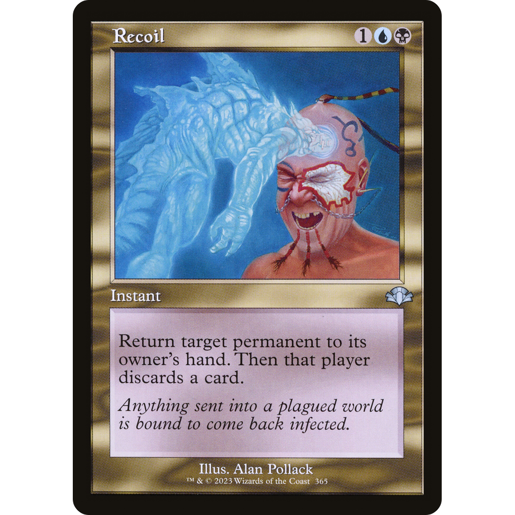 Recoil (Retro Frame) (DMR-365) - Dominaria Remastered