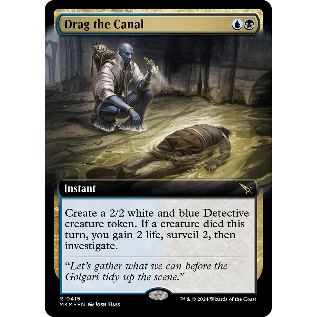 Drag the Canal (MKM-415) - Murders at Karlov Manor: (Extended Art) Foil