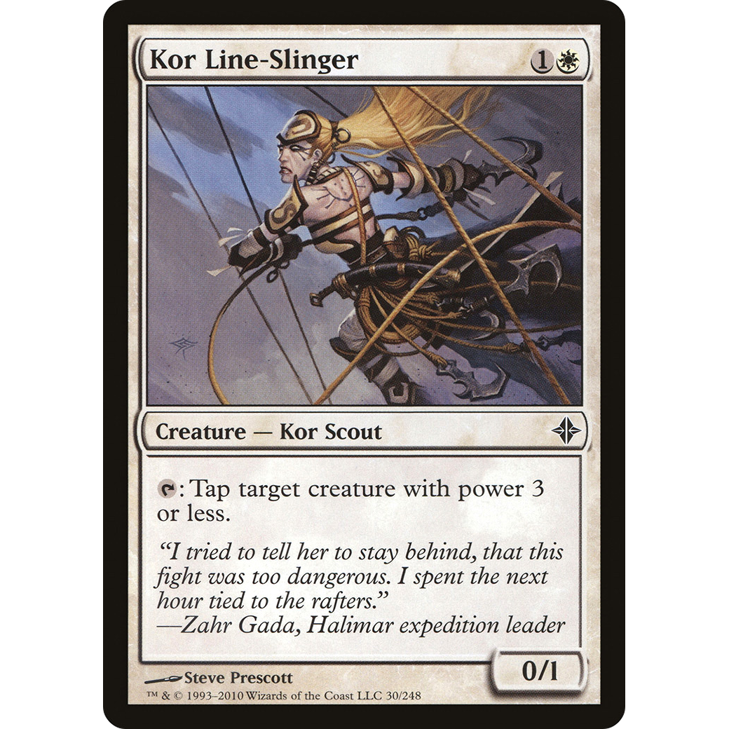 Kor Line-Slinger (ROE-030) - Rise of the Eldrazi Foil