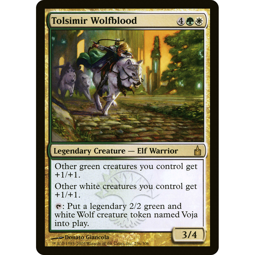 Tolsimir Wolfblood (RAV-236) - Ravnica: City of Guilds