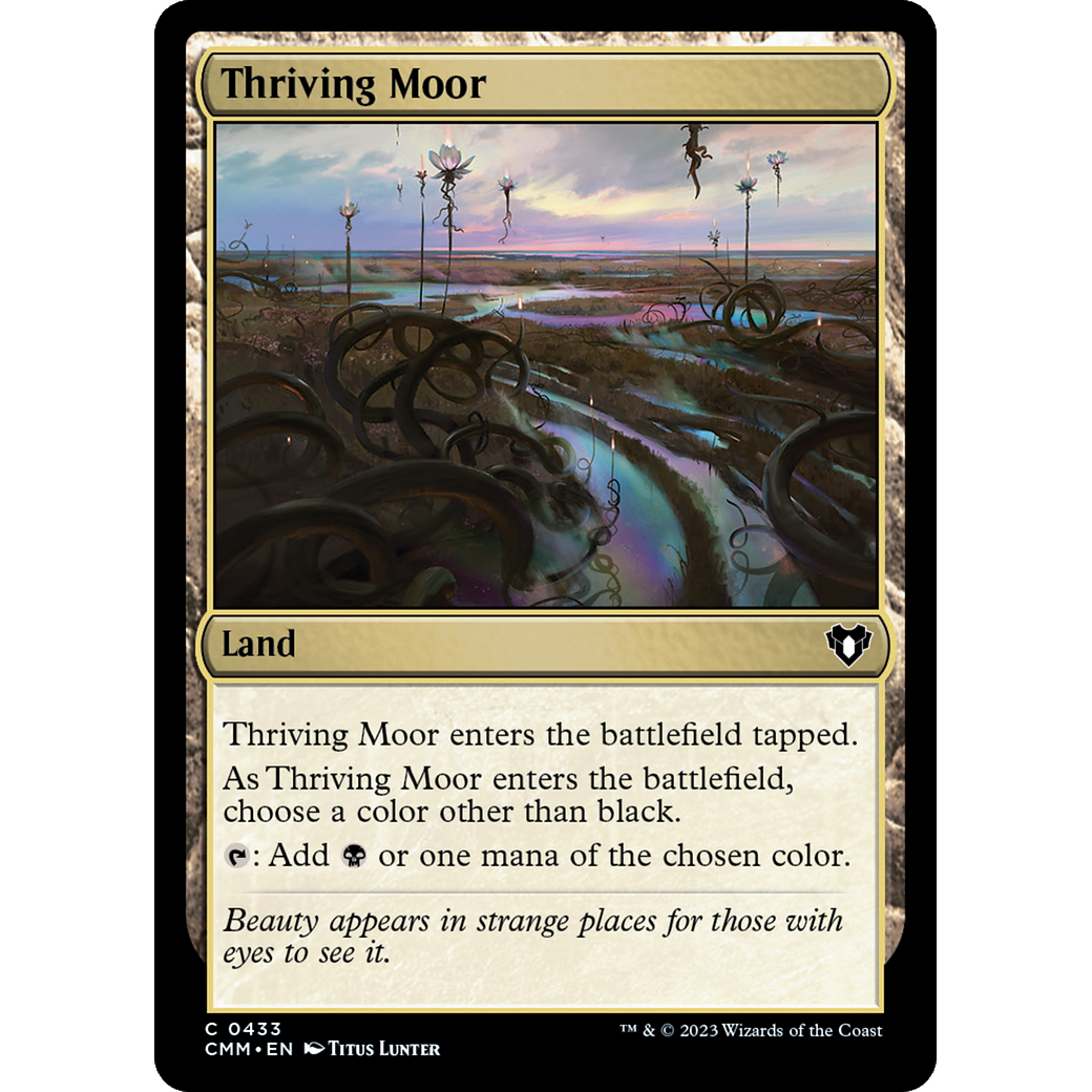 Thriving Moor (CMM-433) - Commander Masters Foil