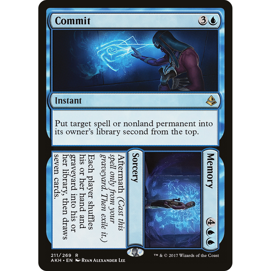 Commit // Memory (AKH-211) - Amonkhet