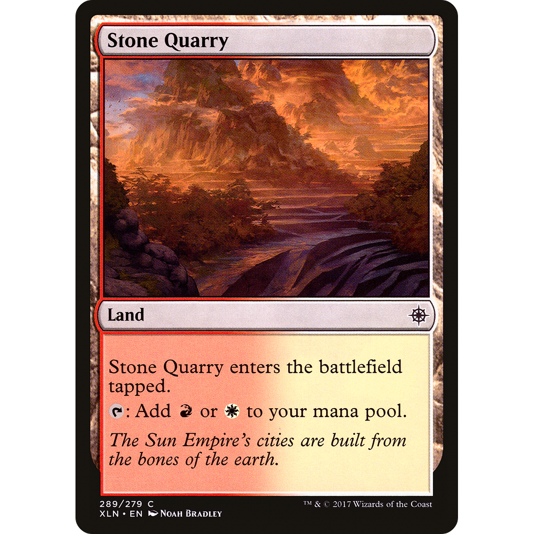 Stone Quarry (XLN-289) - Ixalan Foil