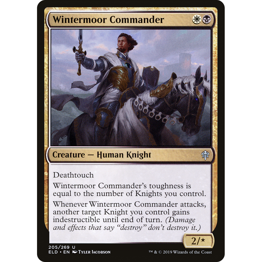 Wintermoor Commander (ELD-205) - Throne of Eldraine