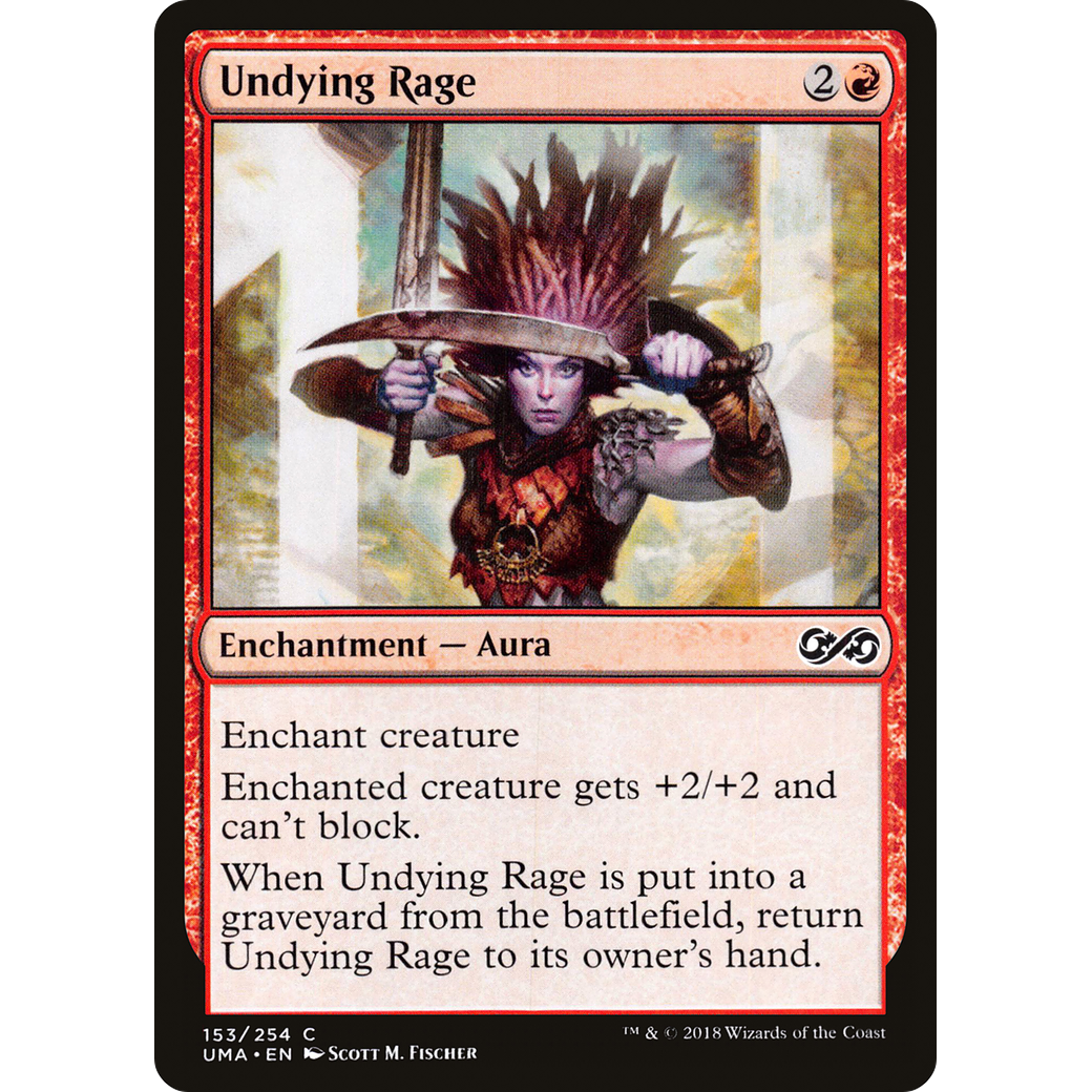 Undying Rage (UMA-153) - Ultimate Masters