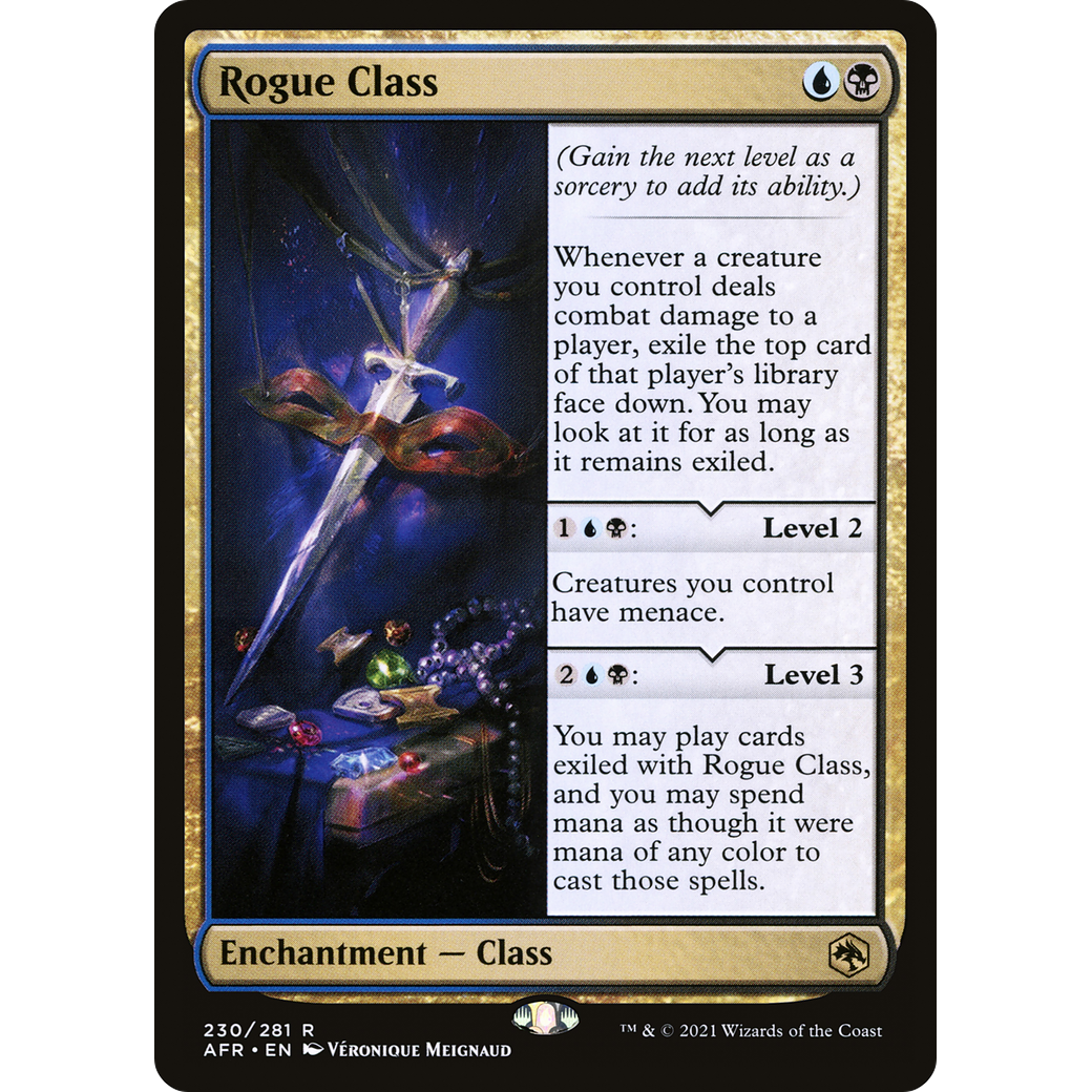 Rogue Class (AFR-230) - Adventures in the Forgotten Realms Foil