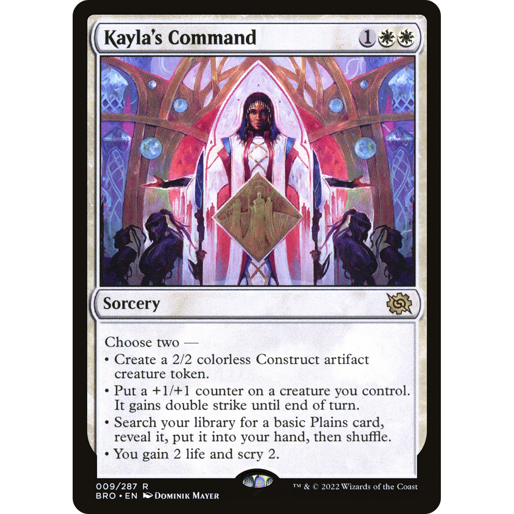 Kayla's Command (BRO-009) - The Brothers' War