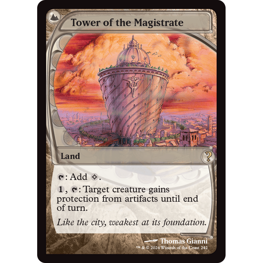 Tower of the Magistrate (Future Sight) (MB2-242) - Mystery Booster 2