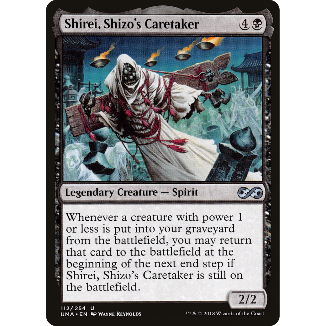 Shirei, Shizo's Caretaker (UMA-112) - Ultimate Masters