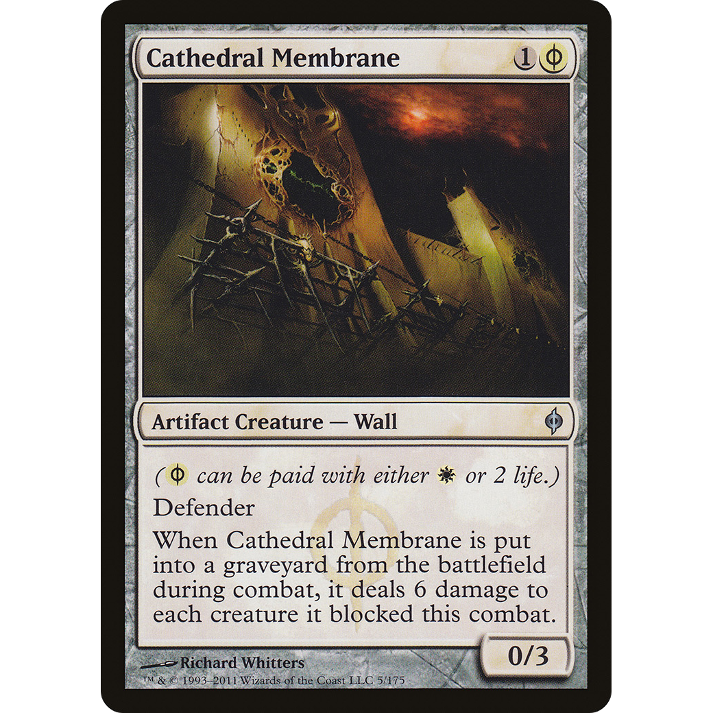 Cathedral Membrane (NPH-005) - New Phyrexia Foil