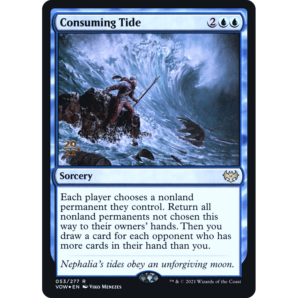 Consuming Tide (PRE-053) - Innistrad: Crimson Vow Promos Foil