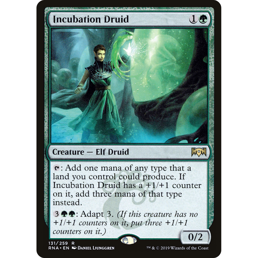Incubation Druid (RNA-131) - Ravnica Allegiance