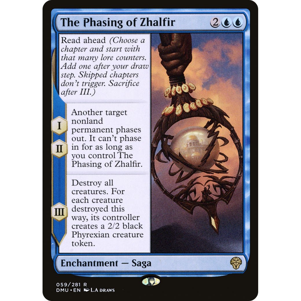 The Phasing of Zhalfir (DMU-059) - Dominaria United Foil