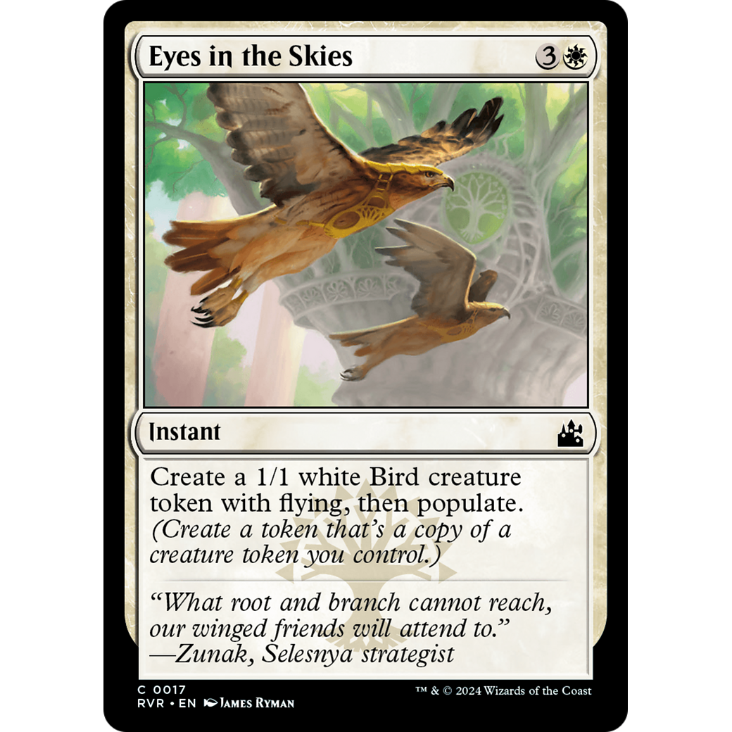 Eyes in the Skies (RVR-017) - Ravnica Remastered Foil