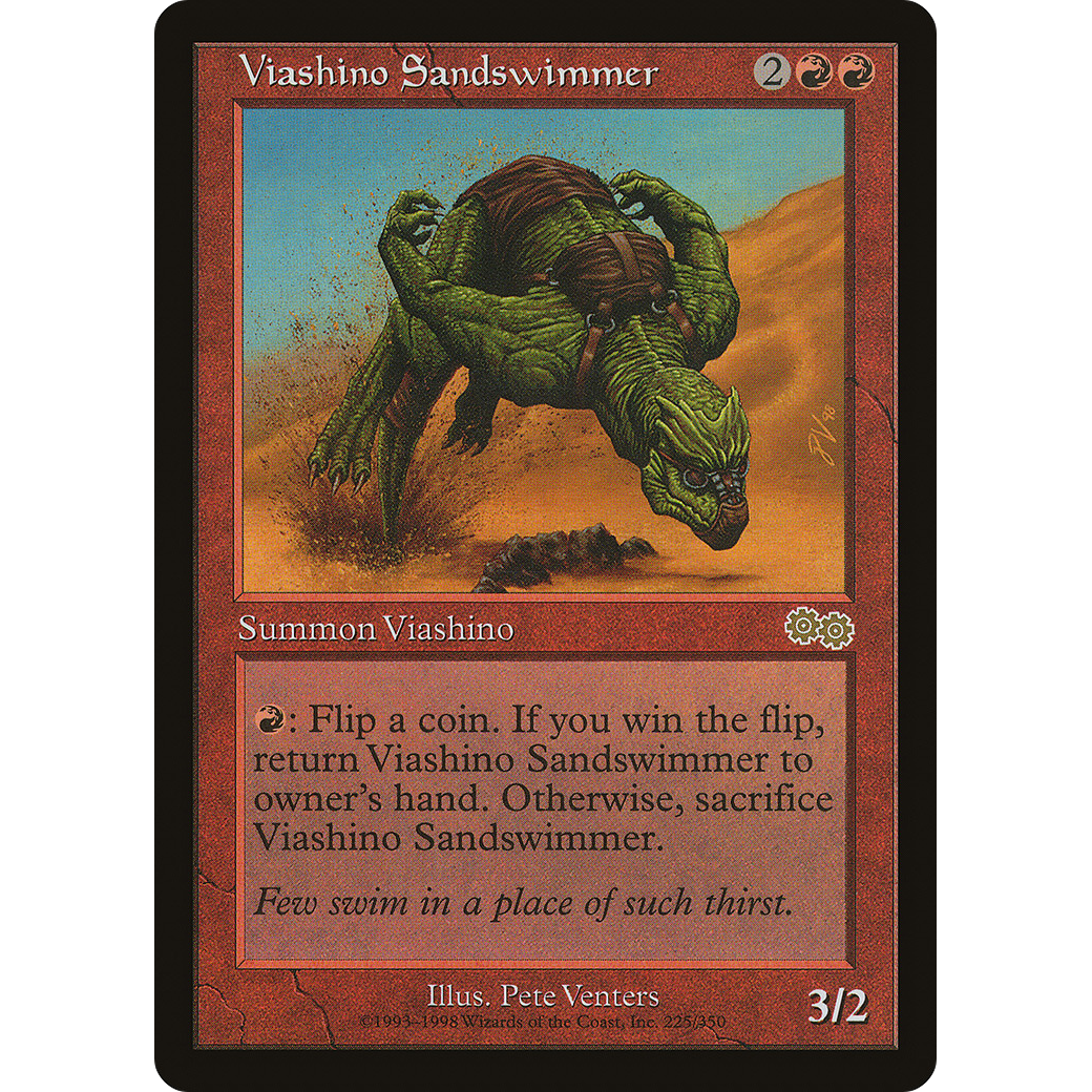 Viashino Sandswimmer (USG-225) - Urza's Saga