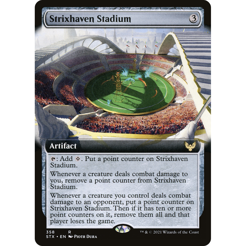 Strixhaven Stadium (Extended Art) (STX-358) - Strixhaven: School of Mages: (Extended Art) Foil