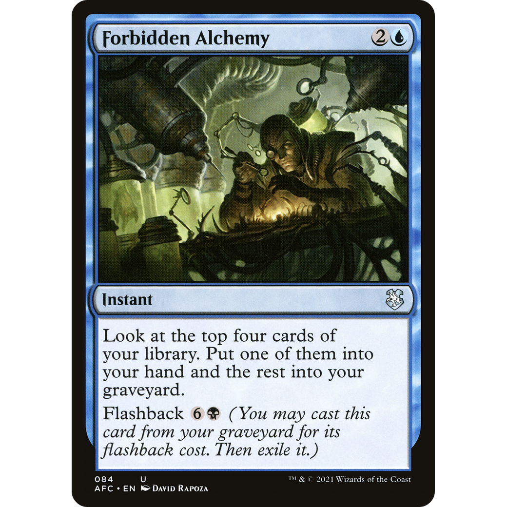 Forbidden Alchemy (AFC-084) - Forgotten Realms Commander