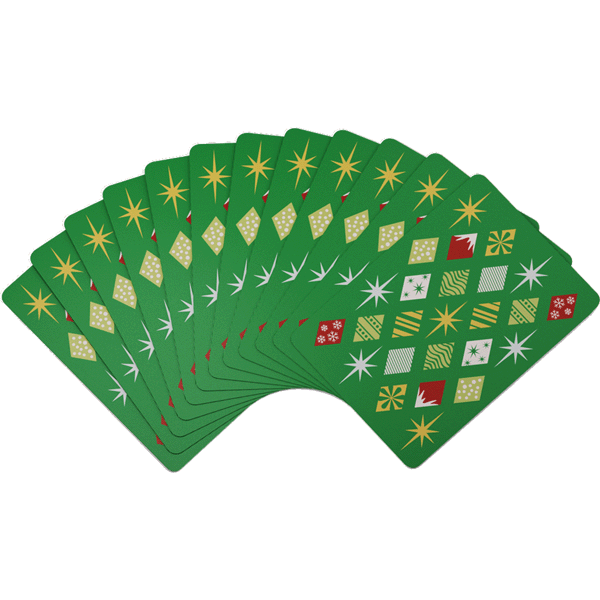 Bicycle Vintage Christmas Playing Cards