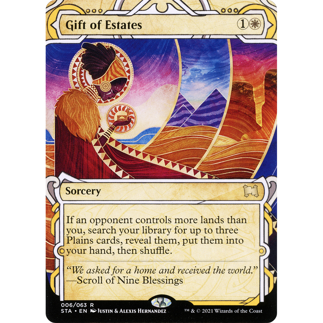 Gift of Estates (STA-006) - Strixhaven Mystical Archive: (Showcase) (Borderless)