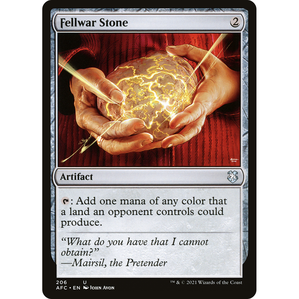 Fellwar Stone (AFC-206) - Forgotten Realms Commander