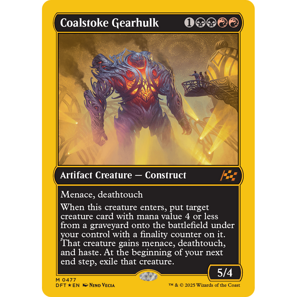 Coalstoke Gearhulk (DFT-477) - Aetherdrift Foil