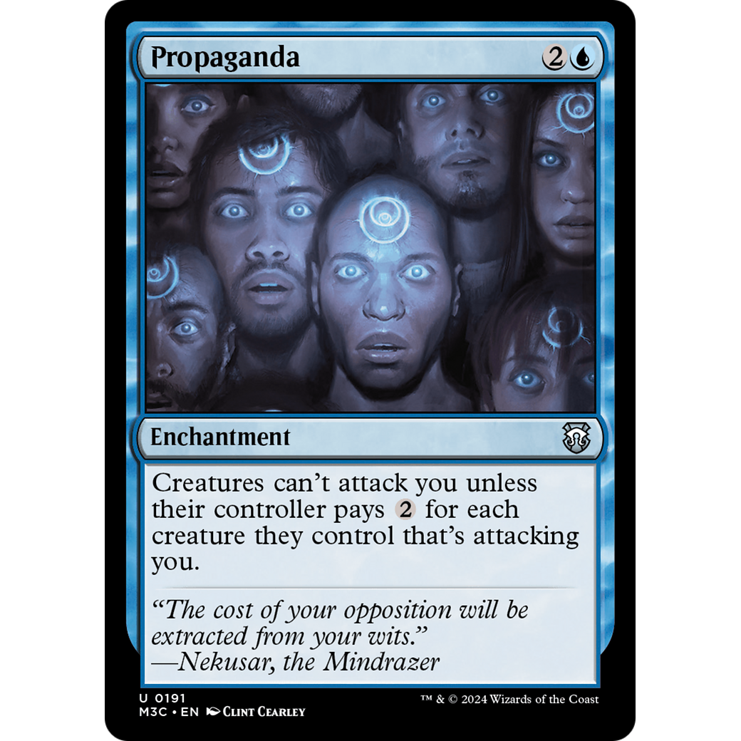 Propaganda (M3C-191) - Modern Horizons 3 Commander