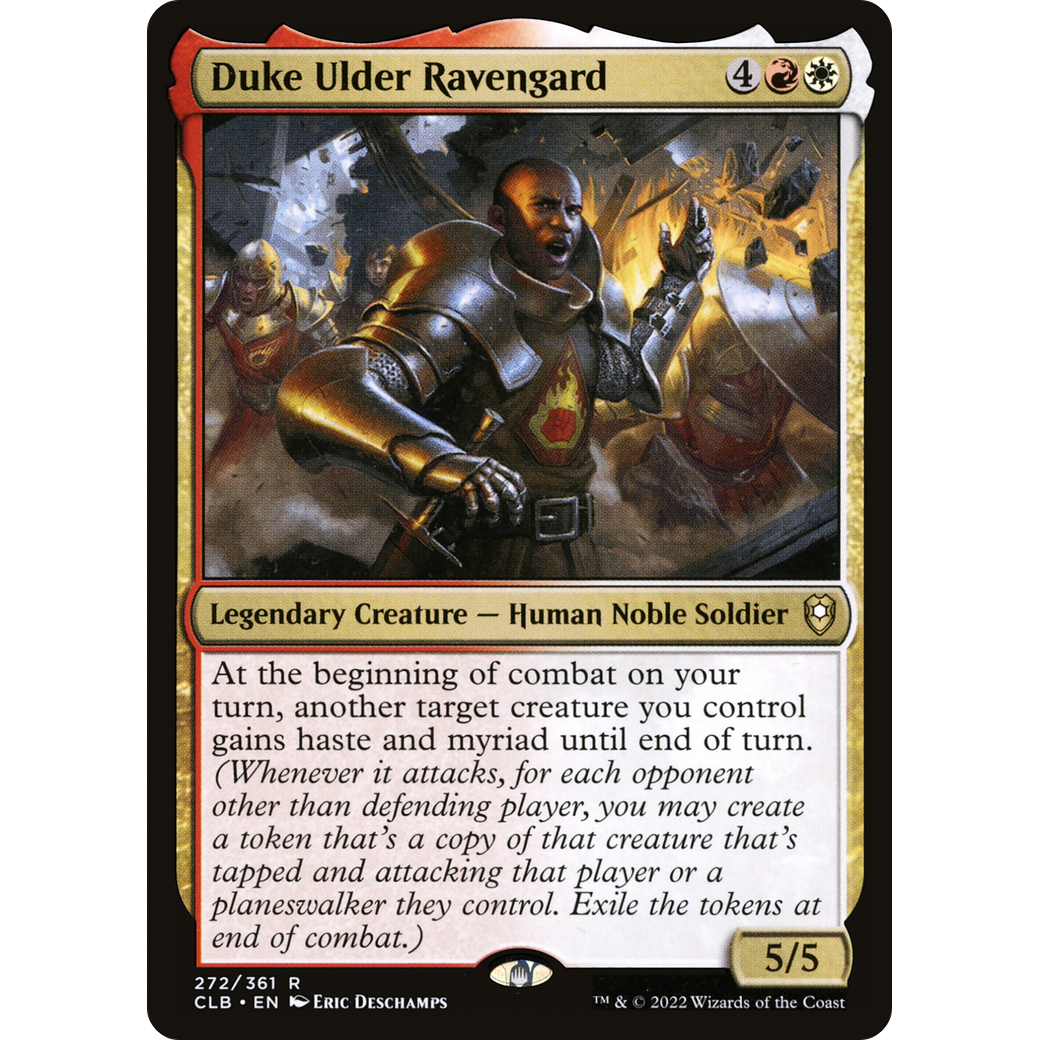 Duke Ulder Ravengard (CLB-272) - Commander Legends: Battle for Baldur's Gate Foil