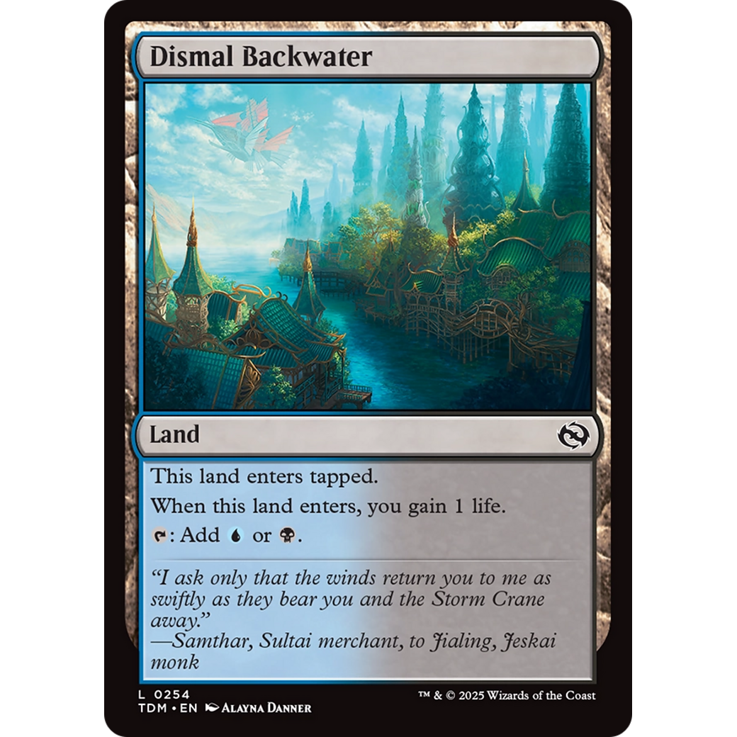 Dismal Backwater (TDM-254) - Tarkir: Dragonstorm