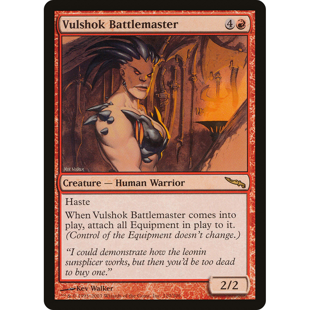 Vulshok Battlemaster (MRD-110) - Mirrodin