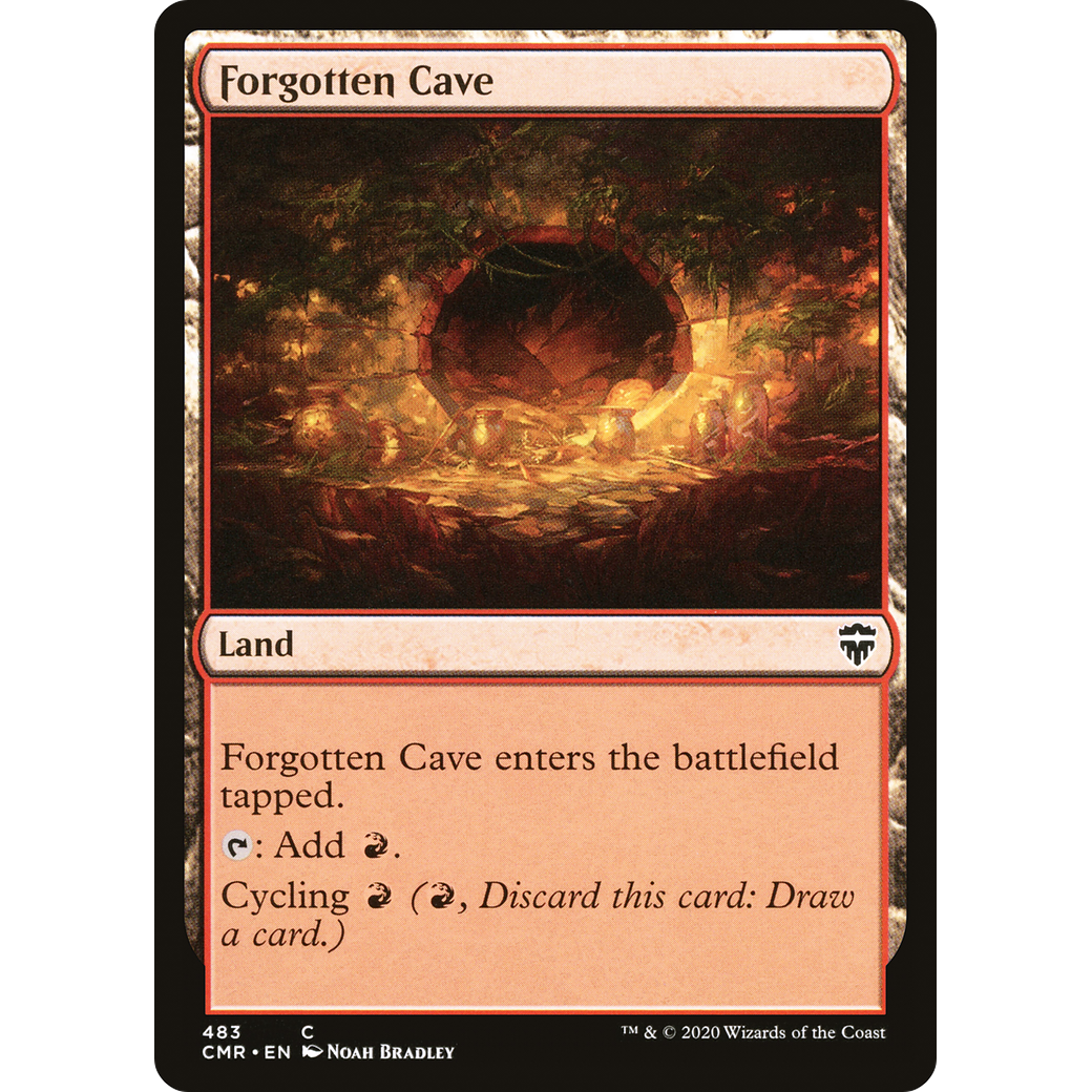 Forgotten Cave (CMR-483) - Commander Legends