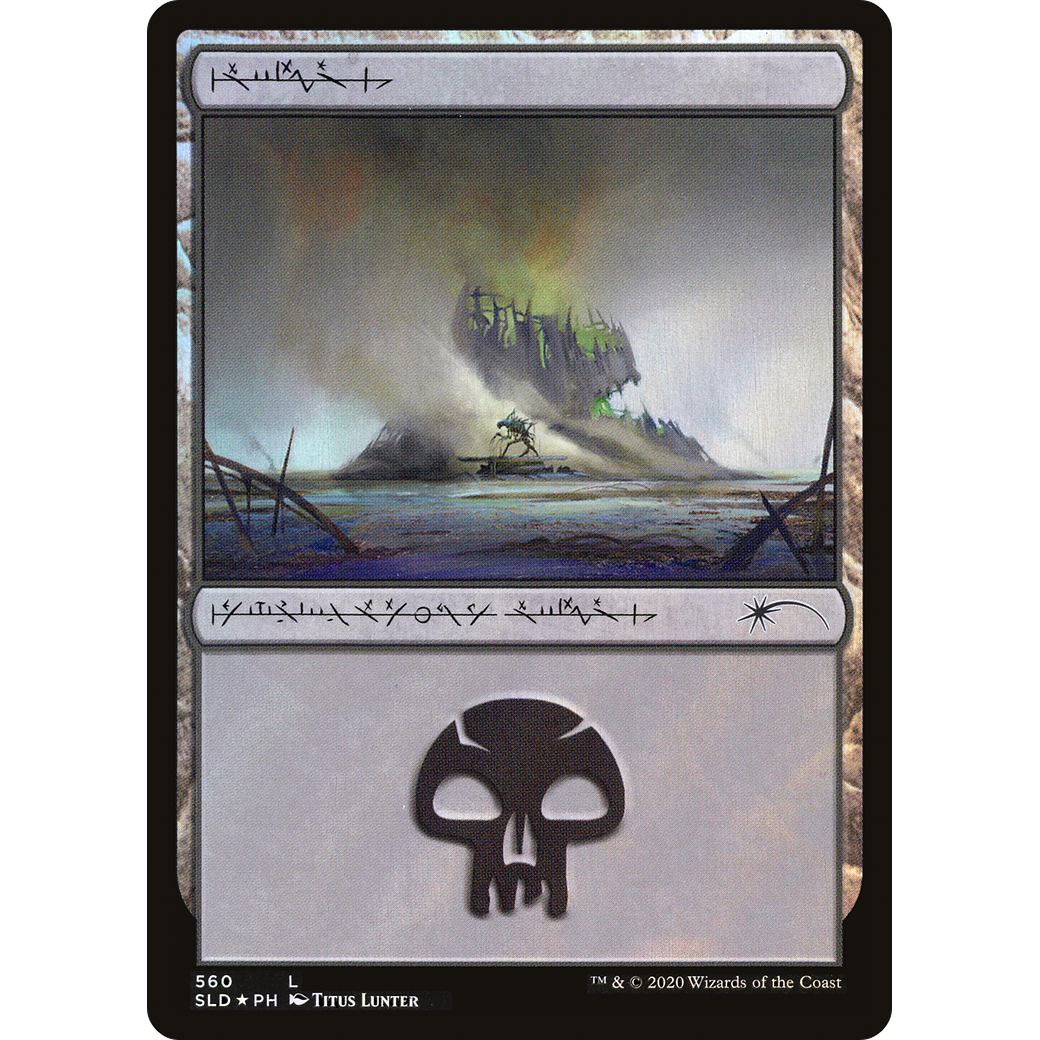 Swamp (560) (SLD-560) - Secret Lair Drop Foil