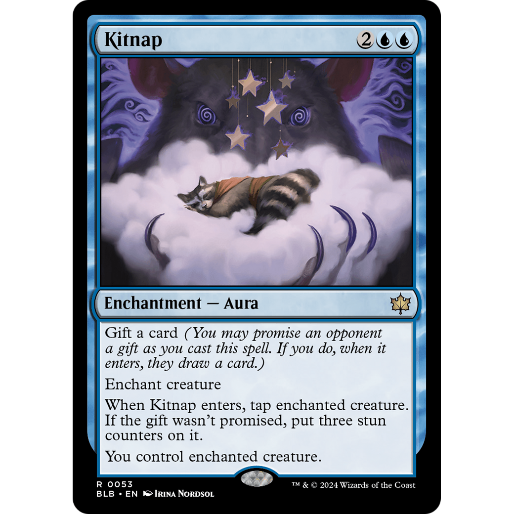 Kitnap (BLB-053) - Bloomburrow Foil
