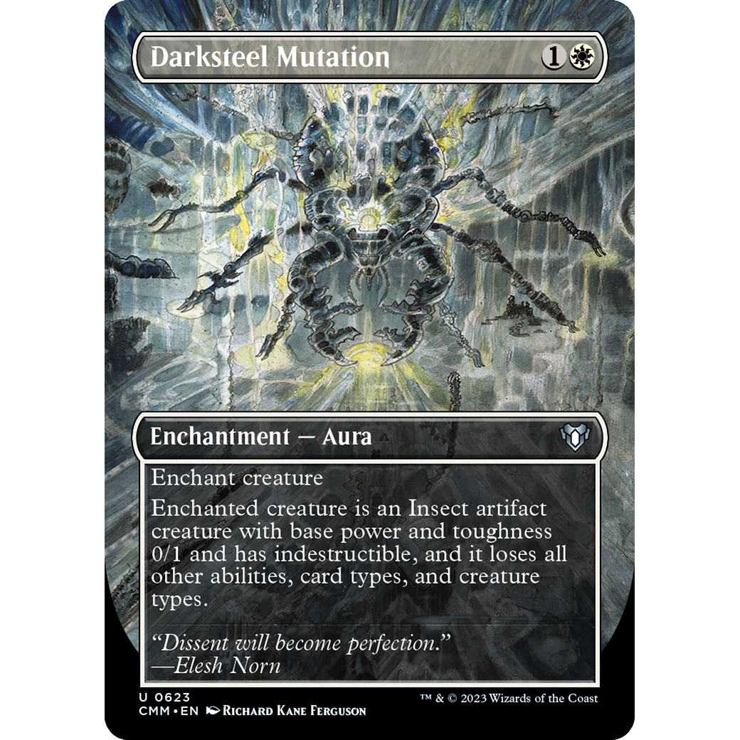 Darksteel Mutation (CMM-623) - Commander Masters (Borderless)