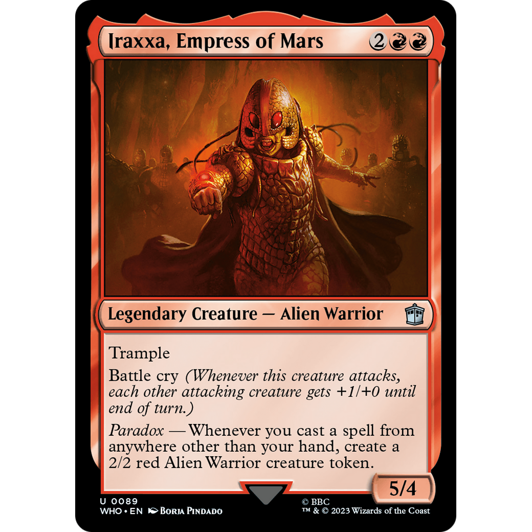 Iraxxa, Empress of Mars (WHO-089) - Doctor Who