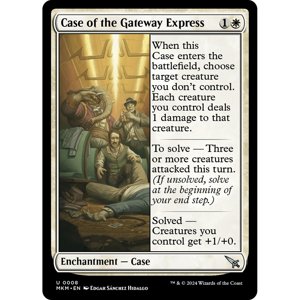 Case of the Gateway Express (MKM-008) - Murders at Karlov Manor