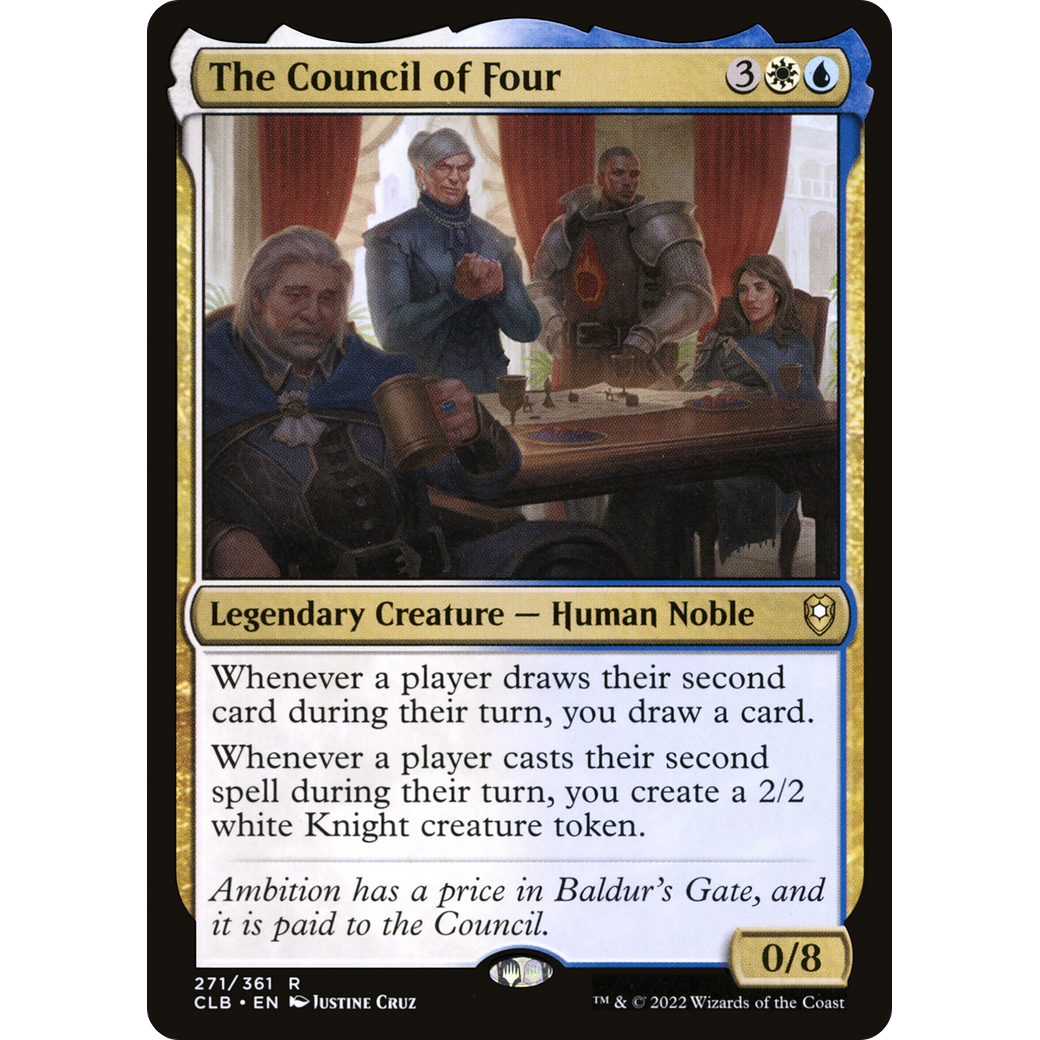 The Council of Four (CLB-271) - Commander Legends: Battle for Baldur's Gate