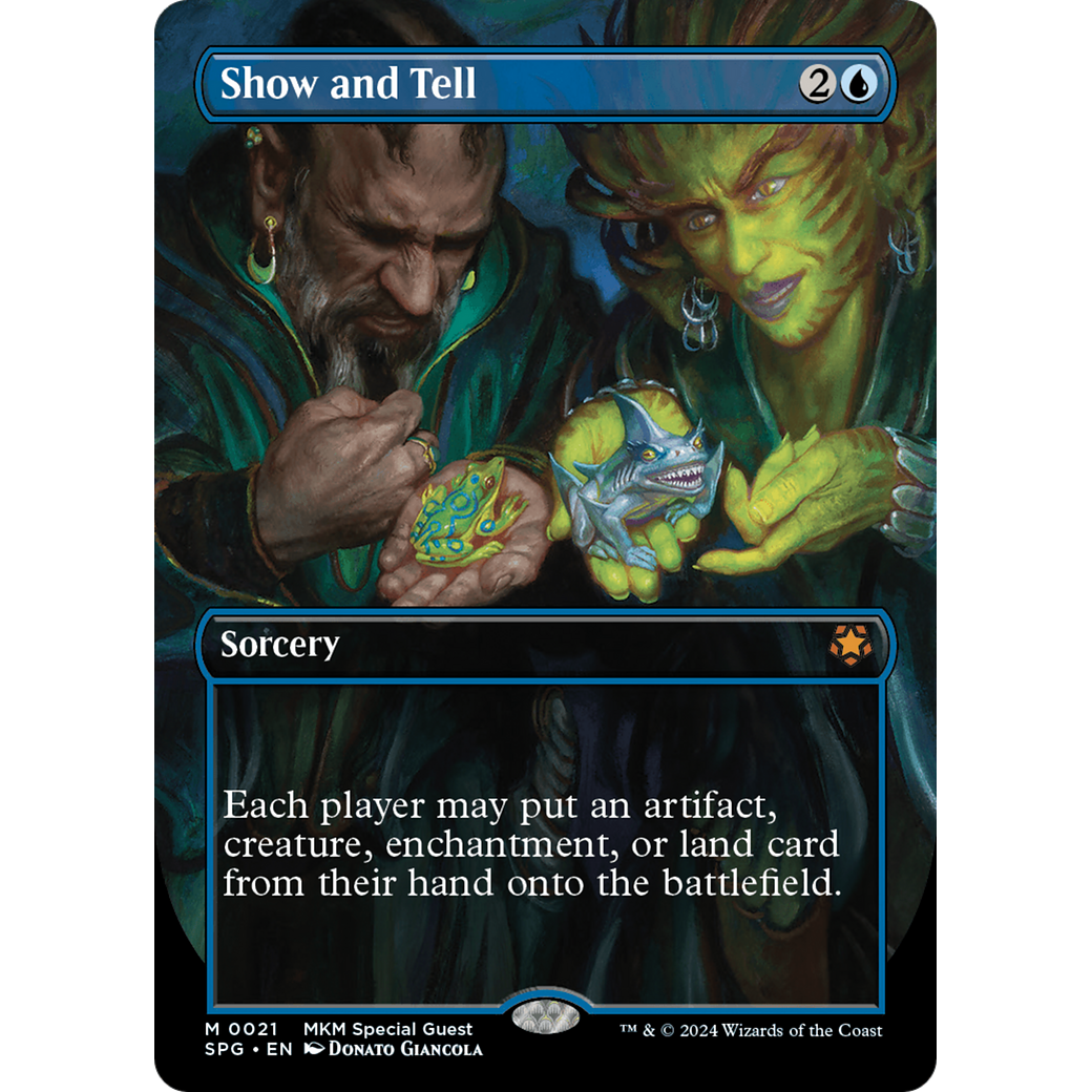 Show and Tell (Borderless) (SPG-021) - Special Guests (Borderless)