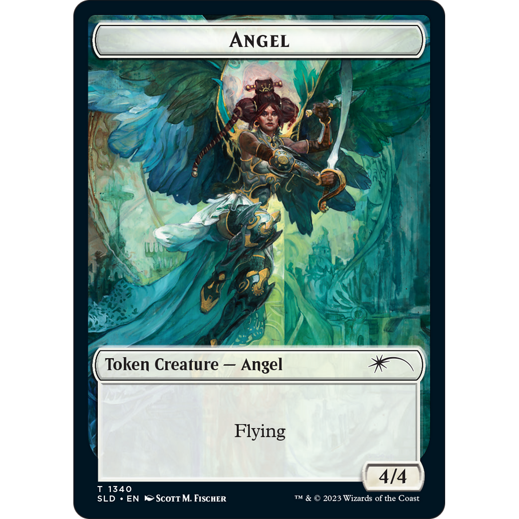 Angel (SLD) // Soldier (GRN) Double-sided Token (SLD-1340 // 2) - Secret Lair Drop