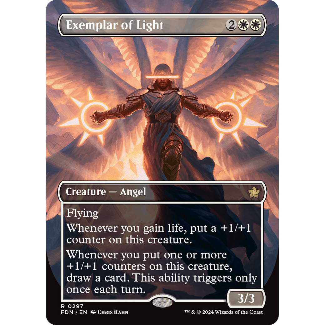 Exemplar of Light (FDN-297) - Foundations (Borderless) Foil