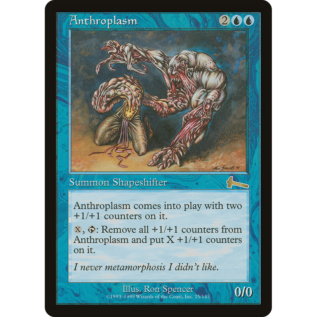 Anthroplasm (ULG-025) - Urza's Legacy Foil