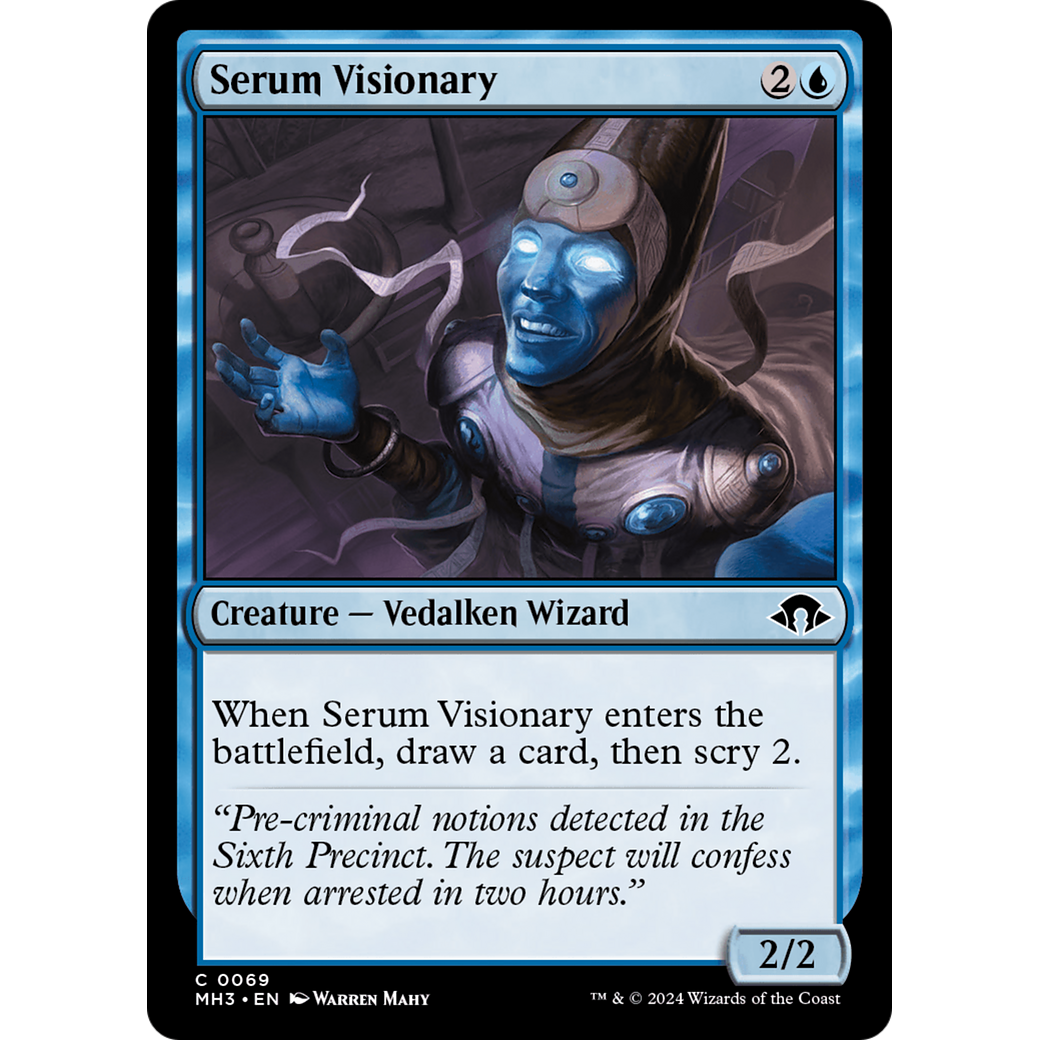 Serum Visionary (MH3-069) - Modern Horizons 3 Foil