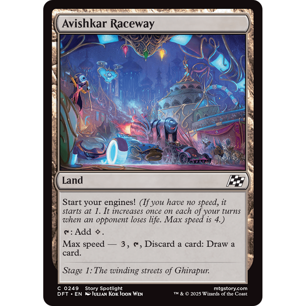 Avishkar Raceway (DFT-249) - Aetherdrift Foil