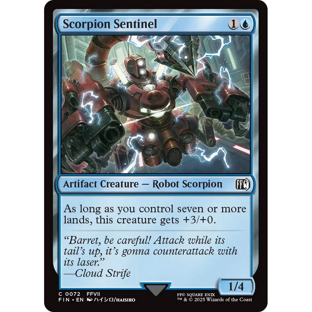 Scorpion Sentinel (FIN-072) - FINAL FANTASY