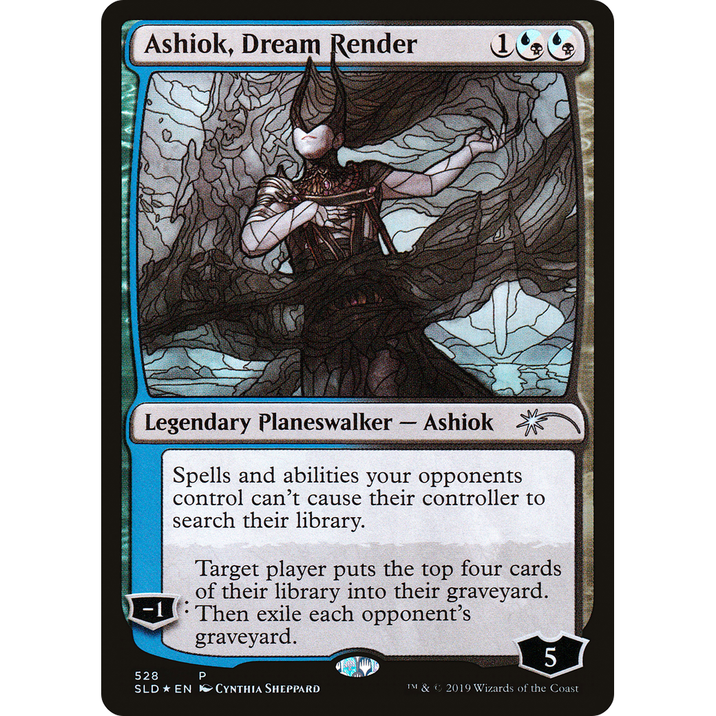 Ashiok, Dream Render (Stained Glass) (SLD-528) - Secret Lair Drop Foil
