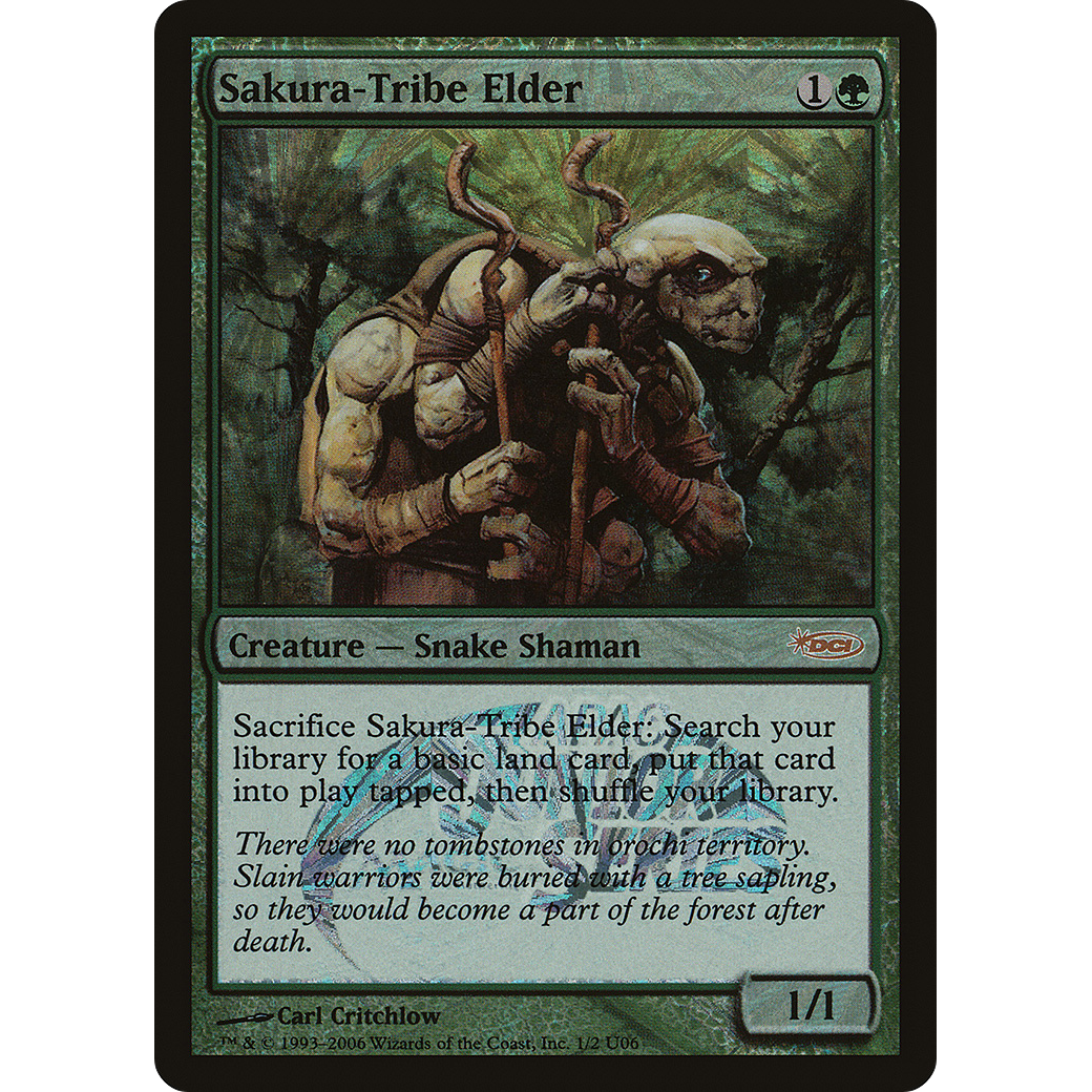 Sakura-Tribe Elder (Junior APAC Series) (JSS-001) - Junior APAC Series Foil