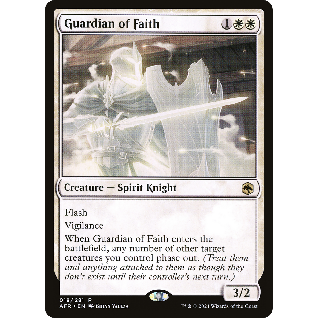 Guardian of Faith (AFR-018) - Adventures in the Forgotten Realms Foil