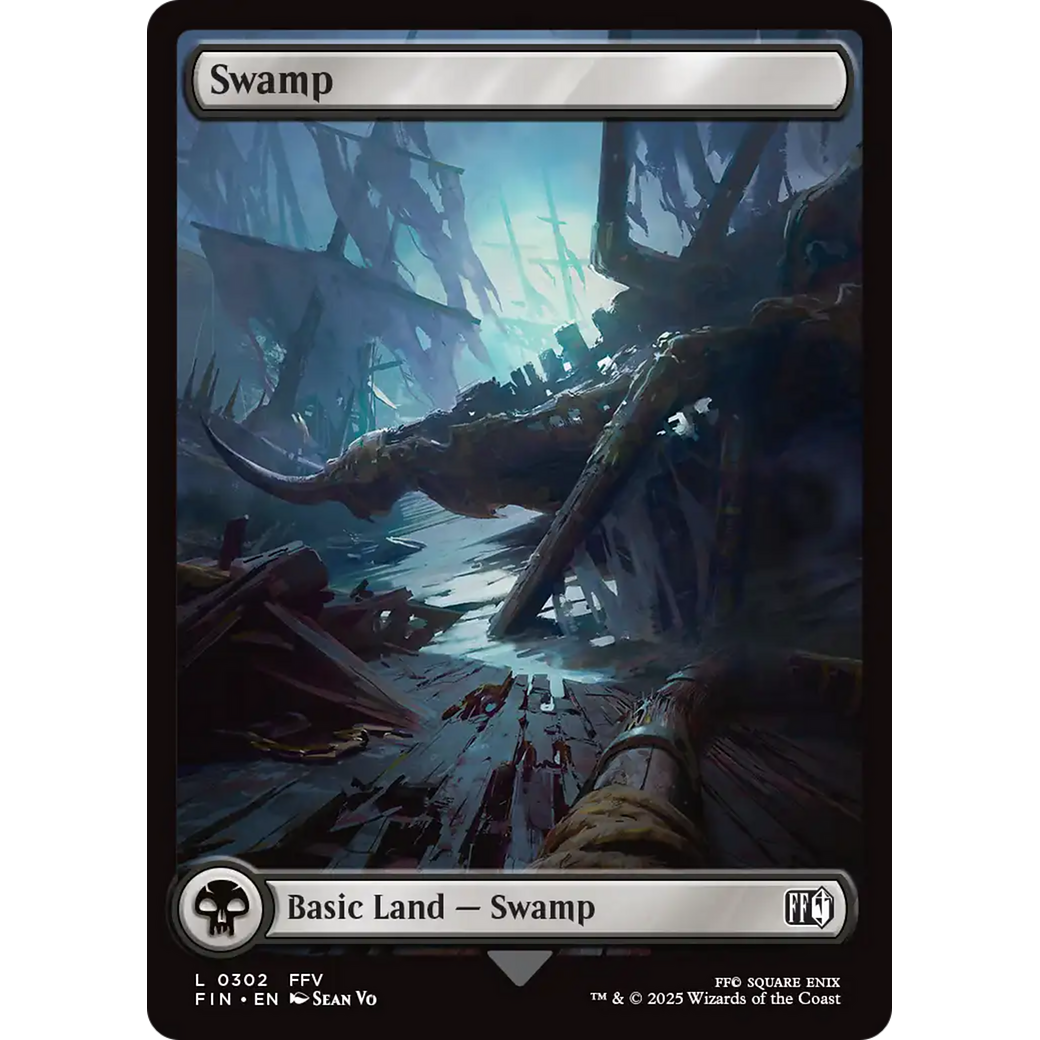 Swamp (0302) (FIN-302) - FINAL FANTASY Foil